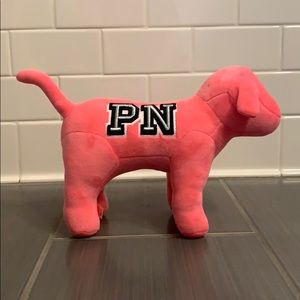 Pink Nation Large Plush Dog-PINK